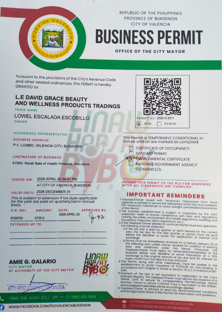 Business Permit