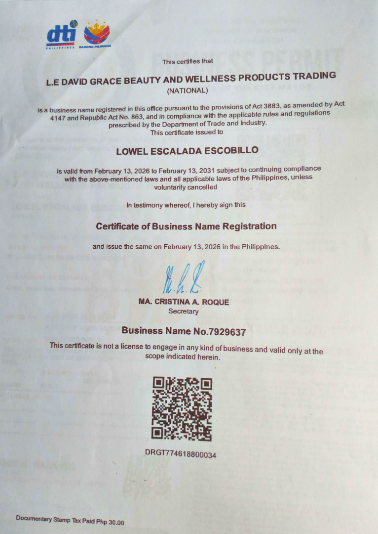 DTI Certification
